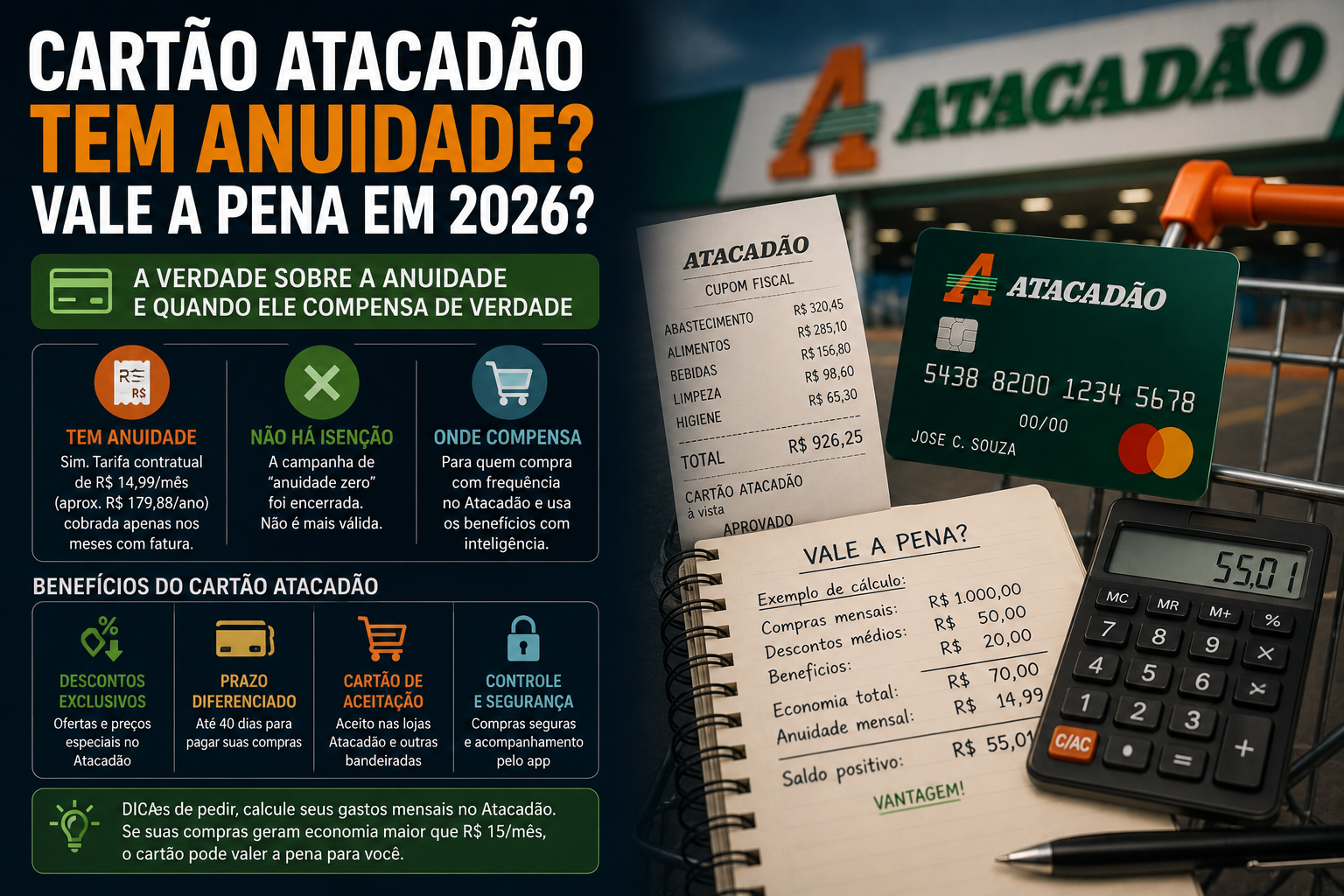 Cartão Atacadão